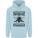 To Those That Go Fishing Funny Fisherman Childrens Kids Hoodie Light Blue