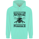 To Those That Go Fishing Funny Fisherman Childrens Kids Hoodie Peppermint