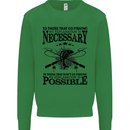 To Those That Go Fishing Funny Fisherman Kids Sweatshirt Jumper Irish Green
