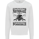 To Those That Go Fishing Funny Fisherman Kids Sweatshirt Jumper White