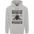 To Those That Go Fishing Funny Fisherman Mens 80% Cotton Hoodie Sports Grey