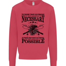 To Those That Go Fishing Funny Fisherman Mens Sweatshirt Jumper Heliconia