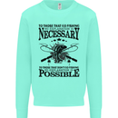 To Those That Go Fishing Funny Fisherman Mens Sweatshirt Jumper Peppermint