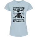 To Those That Go Fishing Funny Fisherman Womens Petite Cut T-Shirt Light Blue