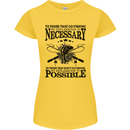 To Those That Go Fishing Funny Fisherman Womens Petite Cut T-Shirt Yellow