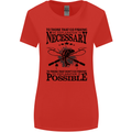 To Those That Go Fishing Funny Fisherman Womens Wider Cut T-Shirt Red