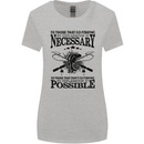 To Those That Go Fishing Funny Fisherman Womens Wider Cut T-Shirt Sports Grey