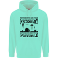 To Those The Parachute Regiment 1 2 3 Para Mens 80% Cotton Hoodie Peppermint