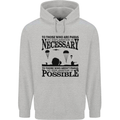 To Those The Parachute Regiment 1 2 3 Para Mens 80% Cotton Hoodie Sports Grey
