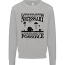 To Those The Parachute Regiment 1 2 3 Para Mens Sweatshirt Jumper Sports Grey