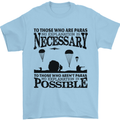 To Those The Parachute Regiment 1 2 3 Para Mens T-Shirt Cotton Gildan Light Blue