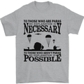 To Those The Parachute Regiment 1 2 3 Para Mens T-Shirt Cotton Gildan Sports Grey