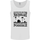 To Those The Parachute Regiment 1 2 3 Para Mens Vest Tank Top White