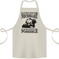 To Those Who Ride a Motorbike Biker Cotton Apron 100% Organic Natural