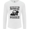 To Those Who Ride a Motorbike Biker Mens Long Sleeve T-Shirt White