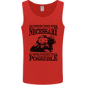 To Those Who Ride a Motorbike Biker Mens Vest Tank Top Red