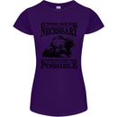 To Those Who Ride a Motorbike Biker Womens Petite Cut T-Shirt Purple