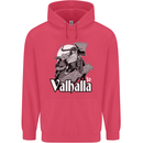 To Valhalla Viking Warrior Odin Childrens Kids Hoodie Heliconia