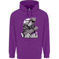 To Valhalla Viking Warrior Odin Childrens Kids Hoodie Purple