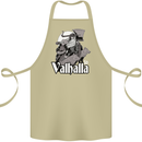 To Valhalla Viking Warrior Odin Cotton Apron 100% Organic Khaki