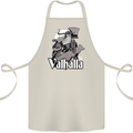 To Valhalla Viking Warrior Odin Cotton Apron 100% Organic Natural