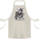 To Valhalla Viking Warrior Odin Cotton Apron 100% Organic Natural