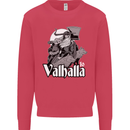 To Valhalla Viking Warrior Odin Kids Sweatshirt Jumper Heliconia
