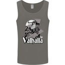 To Valhalla Viking Warrior Odin Mens Vest Tank Top Charcoal
