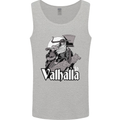 To Valhalla Viking Warrior Odin Mens Vest Tank Top Sports Grey