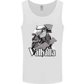 To Valhalla Viking Warrior Odin Mens Vest Tank Top White