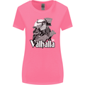 To Valhalla Viking Warrior Odin Womens Wider Cut T-Shirt Azalea