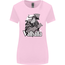 To Valhalla Viking Warrior Odin Womens Wider Cut T-Shirt Light Pink