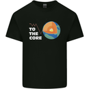 To the Core Climate Change ECG Heart Pulse Kids T-Shirt Childrens Black