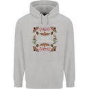 To the Woods Nature Outdoors Childrens Kids Hoodie Sports Grey