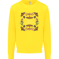 To the Woods Nature Outdoors Kids Sweatshirt Jumper Yellow