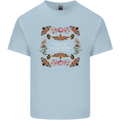 To the Woods Nature Outdoors Kids T-Shirt Childrens Light Blue