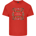To the Woods Nature Outdoors Kids T-Shirt Childrens Red
