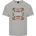 To the Woods Nature Outdoors Kids T-Shirt Childrens Sports Grey