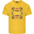 To the Woods Nature Outdoors Kids T-Shirt Childrens Yellow