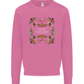 To the Woods Nature Outdoors Mens Sweatshirt Jumper Azalea