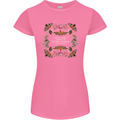 To the Woods Nature Outdoors Womens Petite Cut T-Shirt Azalea