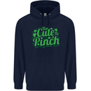 Too Cute to Pinch St. Patrick's Day Childrens Kids Hoodie Navy Blue