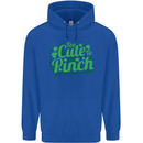 Too Cute to Pinch St. Patrick's Day Childrens Kids Hoodie Royal Blue