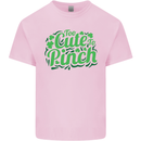 Too Cute to Pinch St. Patrick's Day Kids T-Shirt Childrens Light Pink
