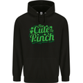 Too Cute to Pinch St. Patrick's Day Mens 80% Cotton Hoodie Black