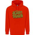 Too Cute to Pinch St. Patrick's Day Mens 80% Cotton Hoodie Bright Red