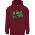 Too Cute to Pinch St. Patrick's Day Mens 80% Cotton Hoodie Maroon