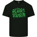 Too Cute to Pinch St. Patrick's Day Mens Cotton T-Shirt Tee Top Black