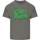 Too Cute to Pinch St. Patrick's Day Mens Cotton T-Shirt Tee Top Charcoal