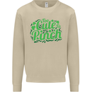Too Cute to Pinch St. Patrick's Day Mens Sweatshirt Jumper Sand